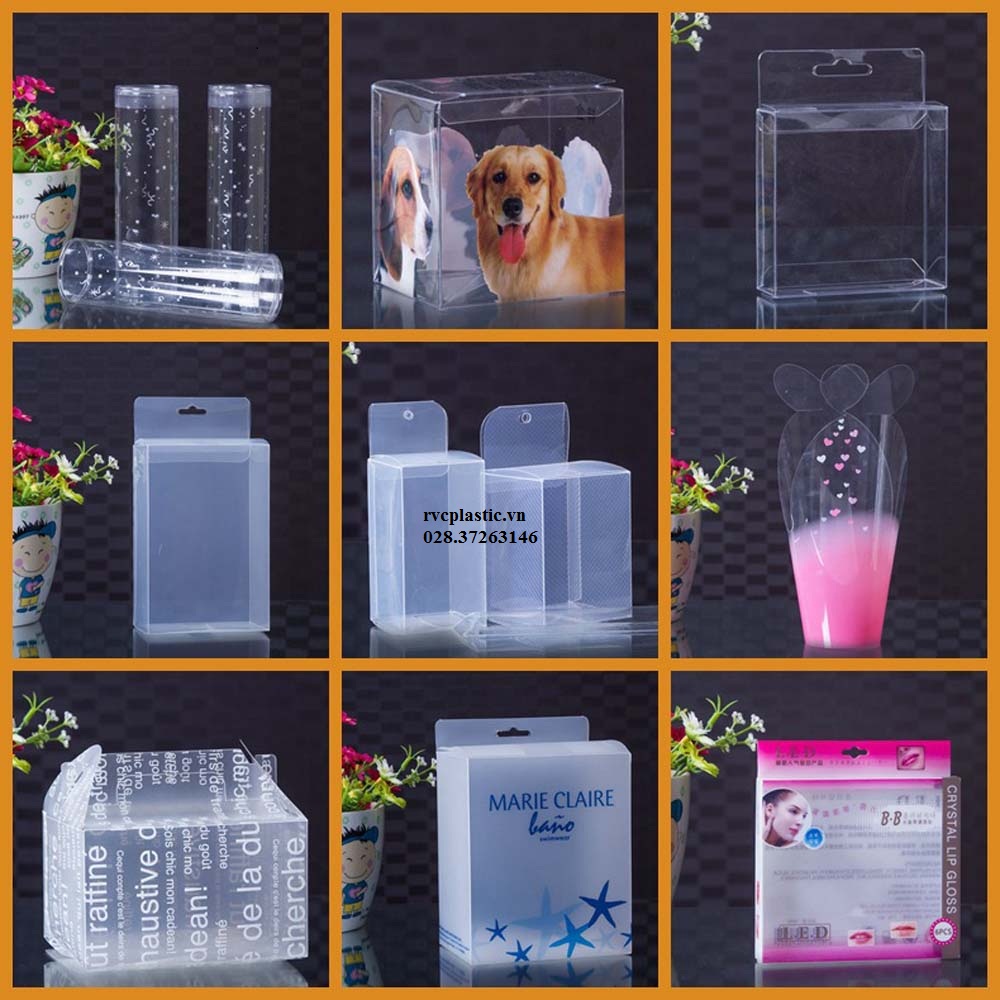 CÁC LOẠI HỘP NHỰA TRONG