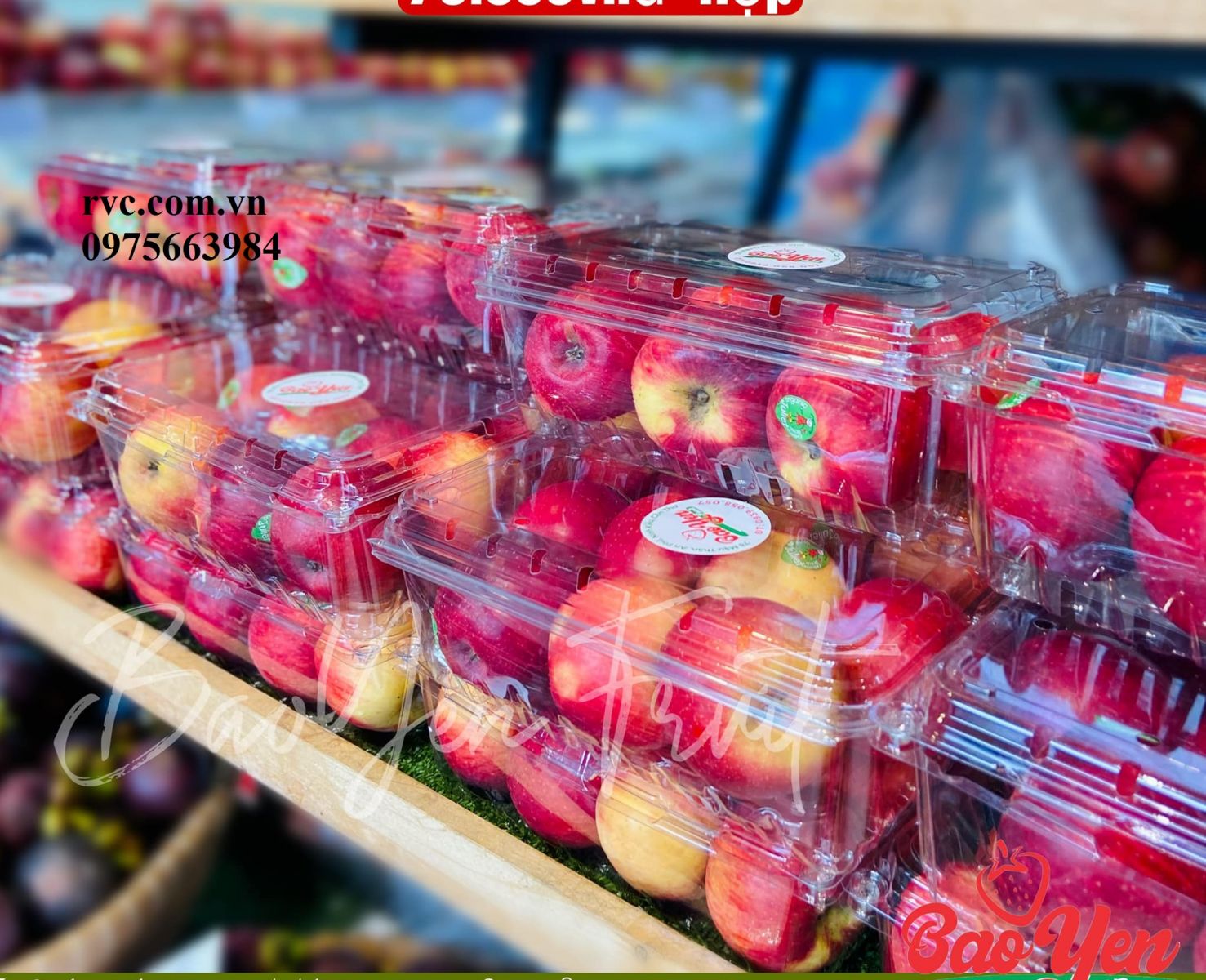 Hộp nhựa trái cây 1kg