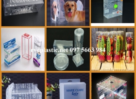 THIẾT KẾ VÀ IN ẤN HỘP NHỰA PET, PVC
